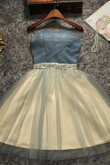 Cute Homecoming Dresses, A-line Homecoing Dresses,sweetheart Homecoing Dresses,tulle Homecoing Dress,short Homecoming Dress,short Prom Dress With