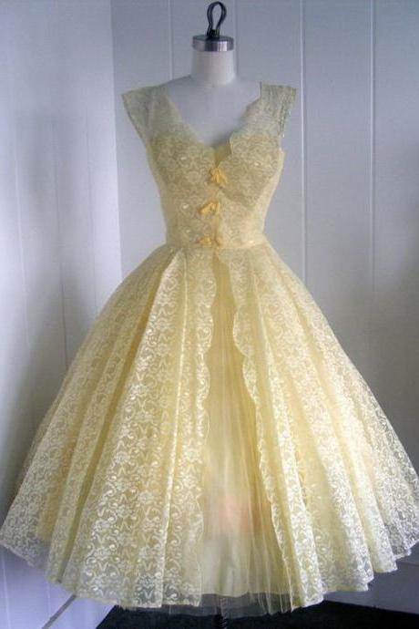 Vintage Ball Gown Homecoming Dresses, V Neck Lace Mini Short Cocktail Dress, Party Gowns, Prom Dress