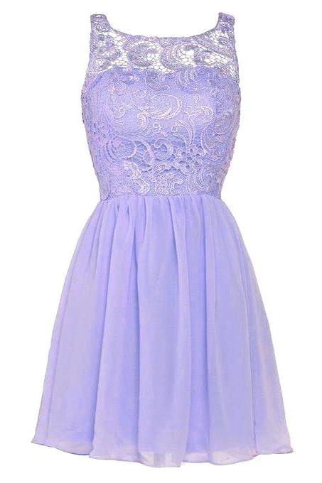 Lilac Square Neck Homecoming Dress With Appliques, Short Lace Homecoming Dress With Pleats, Cute Lavender Homecoming Dress