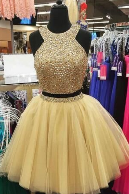 Beading Homecoming Dresses,tulle Homecoming Dress,short Prom Dress,sexy Cocktail Dress