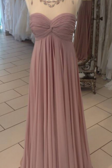 Elegant Open Back Chiffon Formal Prom Dress, Beautiful Long Prom Dress, Banquet Party Dress
