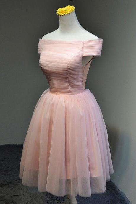 Elegant Sweetheart Off Shoulder Tulle Formal Homecoming Dress, Beautiful Prom Dress, Banquet Party Dress