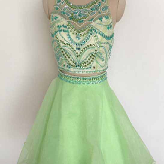 Light Green Dress,backless Dresses on Luulla