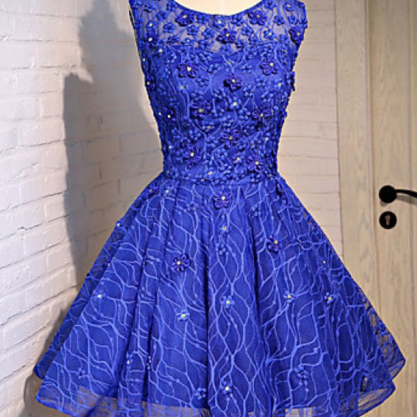 Homecoming Dresses, Charming Homecoming Dresses, Appliques Homecoming ...