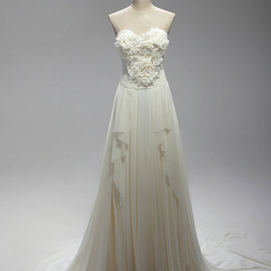 Vintage Ombre Chiffon Appliques Long Prom Dress Formal Evening Gown cc2385