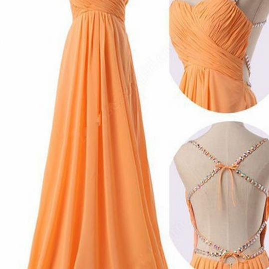 Trendy Yellow Princess Junior Chiffon Halter Prom Gown SREAL061 main image 0