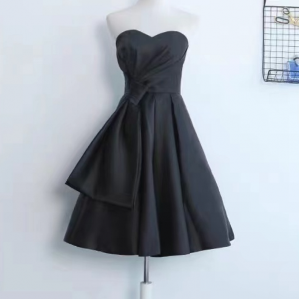 Prom Dresses ,straplesss Homecoming Dress, Hepburn Style, Sexy Party ...