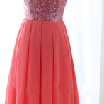 Sequin Homecoming Dress, Off Shoulder Prom Dress,..