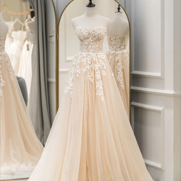 Charming Long Dress, evening Prom Dress ,DS4629