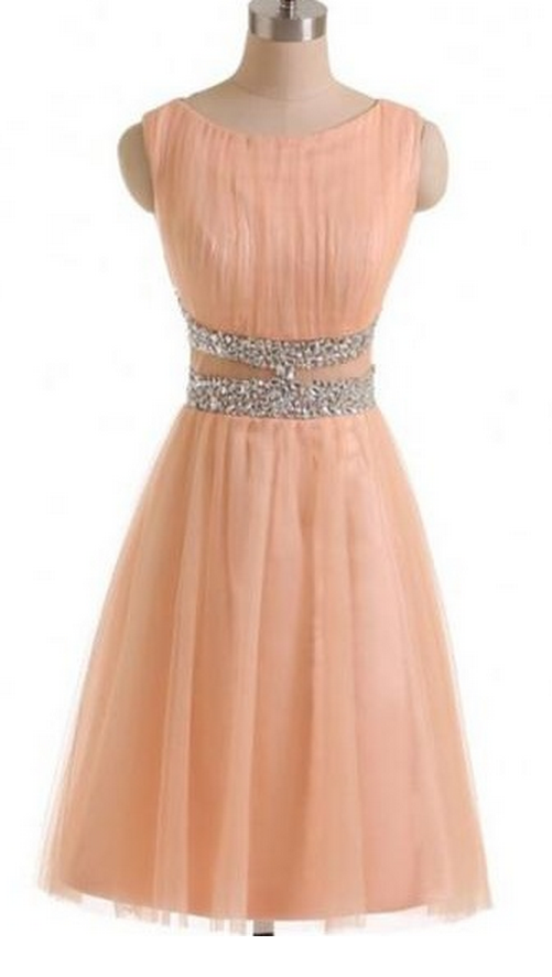 Sparkly Simple Short Prom Dresses,close Back Beaded Homecoming Dresses ...