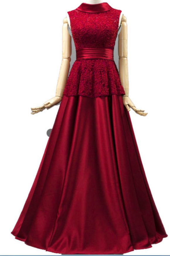 Homemade Red Dresses