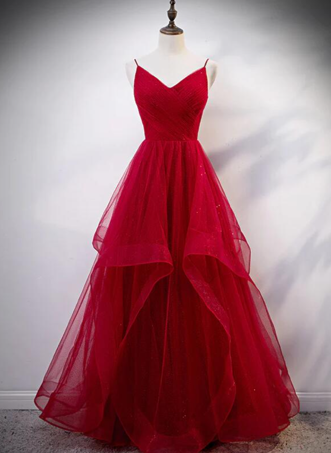 Long Red Dress main image 0